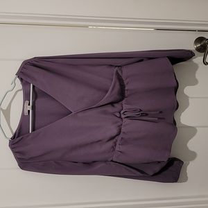 Plum colored blouse